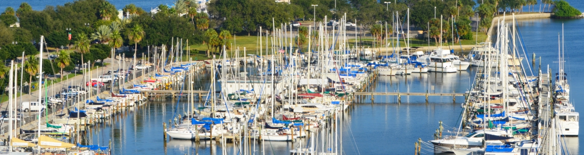 boats docked at marina